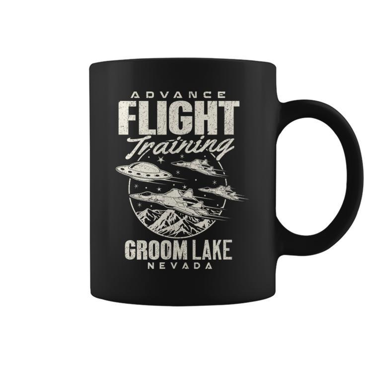 Area 51 Ufo Groom Lake Advance Flight TrainingCoffee Mug