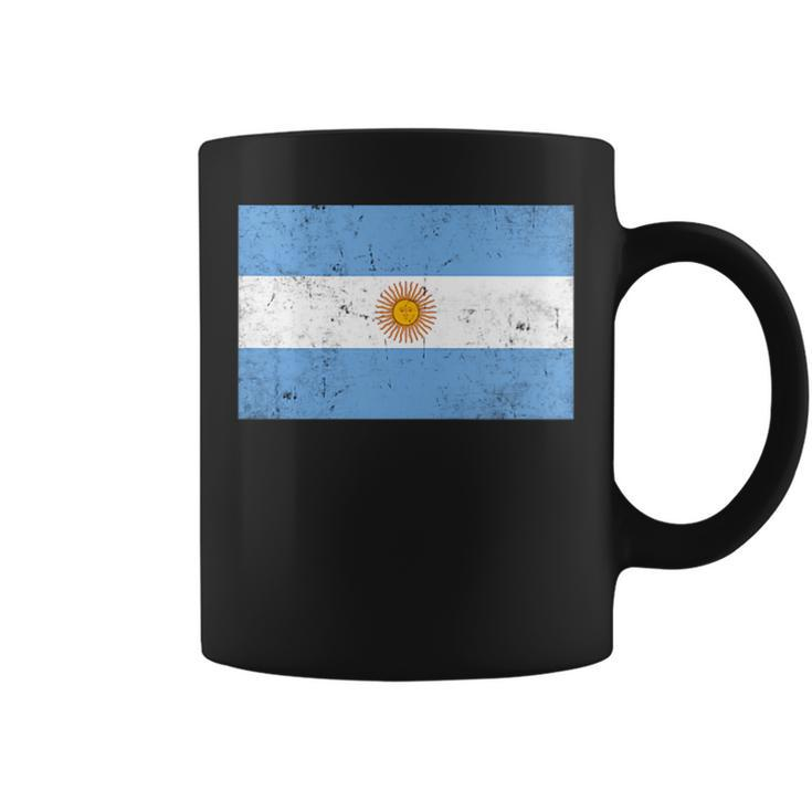 Argentina Flag Argentinian Argentine Athletics Vintage Coffee Mug