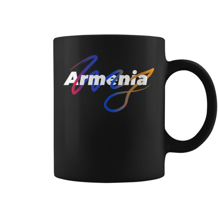 Armenian Pride Red Blue Orange Flag Coffee Mug