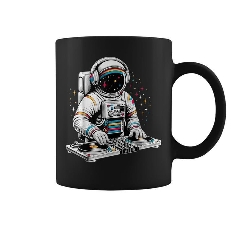 Astronaut Dj Planets Space Coffee Mug