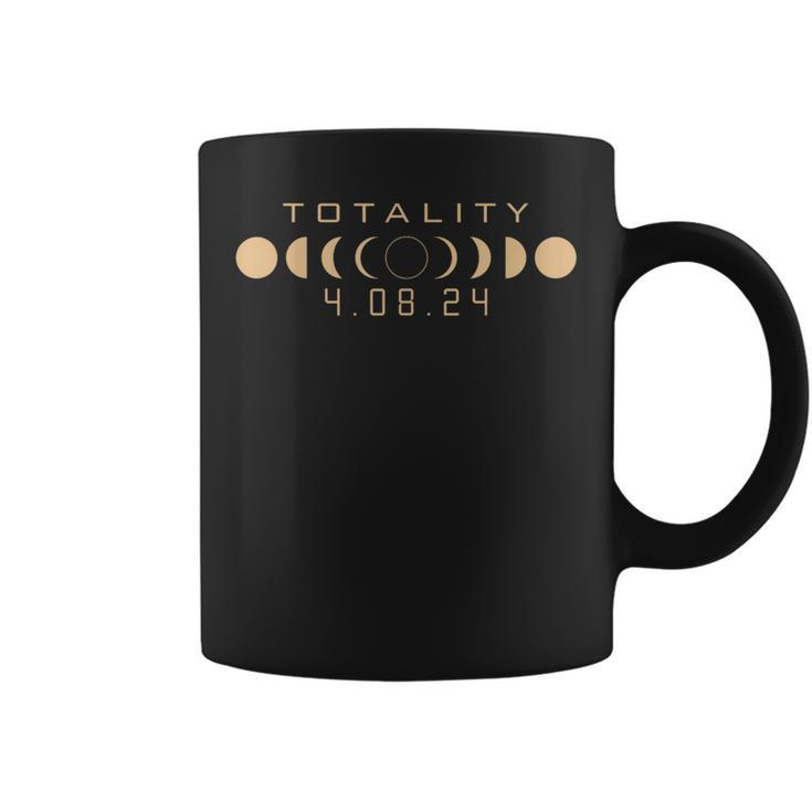 Astronomy Totalility Eclipse April 8 2024 Eclipse Coffee Mug