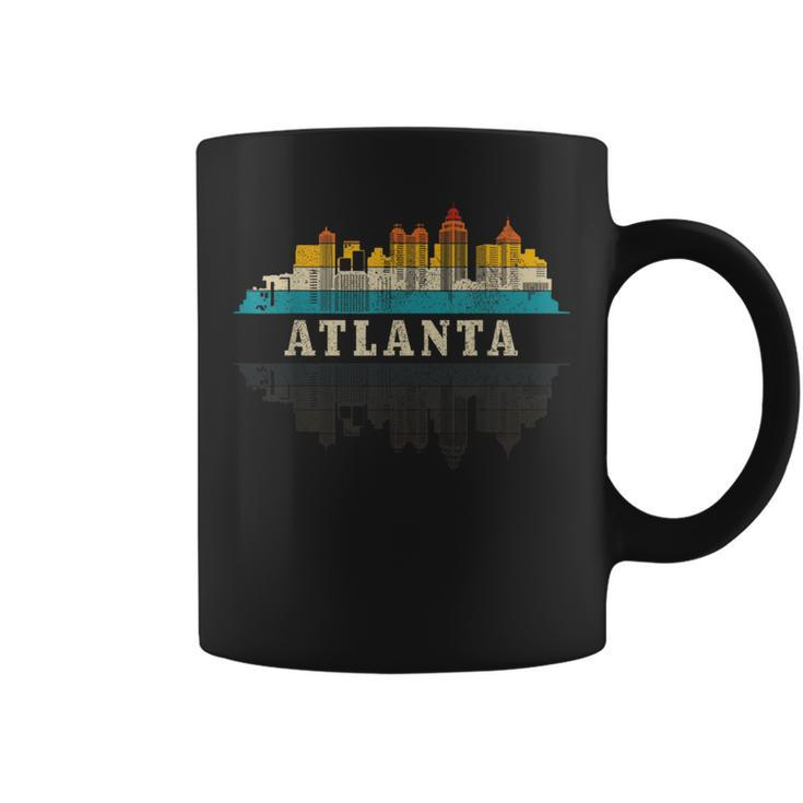 Atlanta Skyline Georgia Atl Vintage Pride Retro Coffee Mug