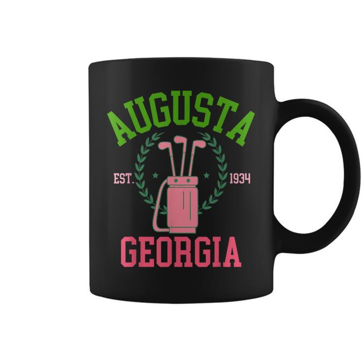 Augusta Georgia Coquette Golf Tournament Bows Social Club Coffee Mug