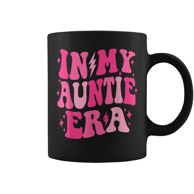 In My Auntie Era Retro Groovy Aunt Life Happy Mother's Day Coffee Mug