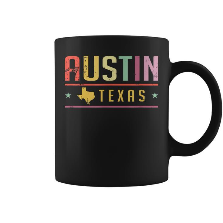 Austin Texas Souvenir Retro Austin Texas Coffee Mug