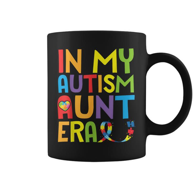 Autism Awareness In My Autism Aunt Era Uncle Niece Nephew Coffee Mug