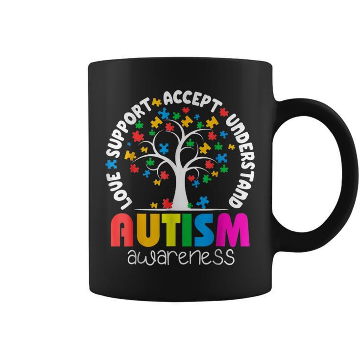 Autism Awareness Teacher Teach Hope Love Inspire Women Coffee Mug