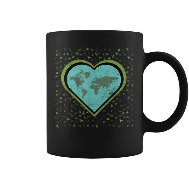Awareness Earth Day 2024 Save Planet Environment Vintage Coffee Mug