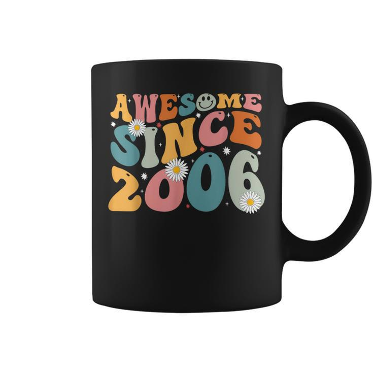 Awesome Since 2006 18Th Birthday Retro Born In 2006 Coffee Mug
