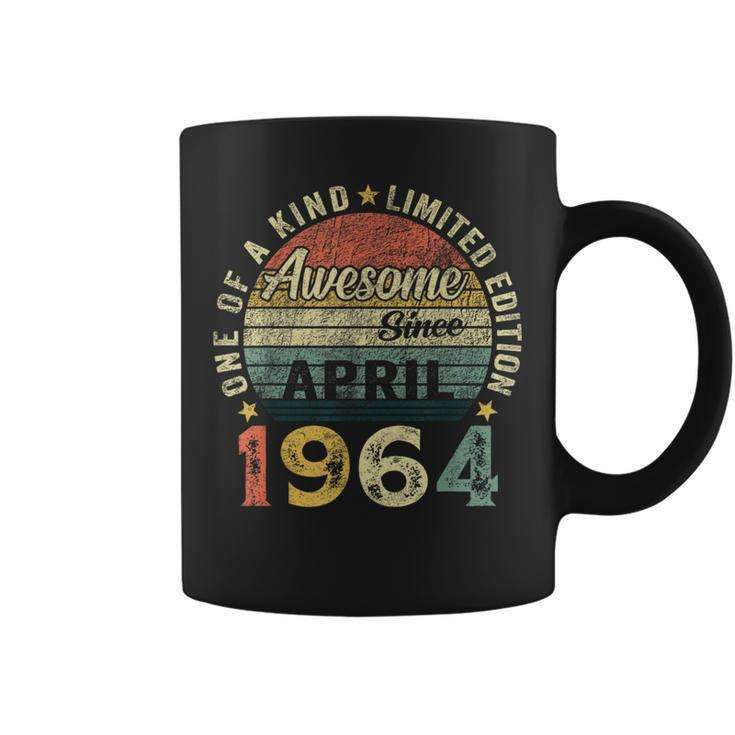 Awesome Since April 1964 Vintage 60Th Birthday Dad Coffee Mug