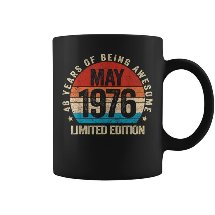 Awesome Since May 1976 Vintage 48Th Birthday Women Coffee Mug