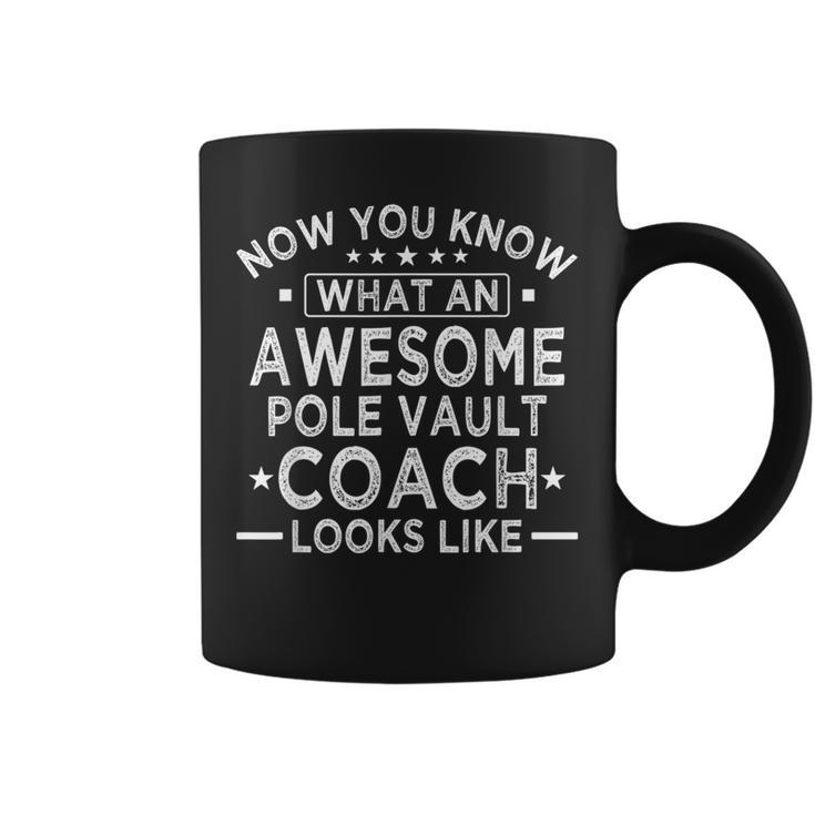 Awesome Pole Vault Coach Pole Vault Coach Humor Coffee Mug