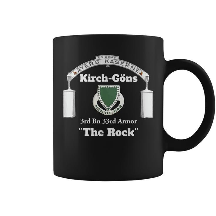 Ayers Kaserne-Kirch-Gons 3Rd Bn 33Rd Armor On Front Coffee Mug
