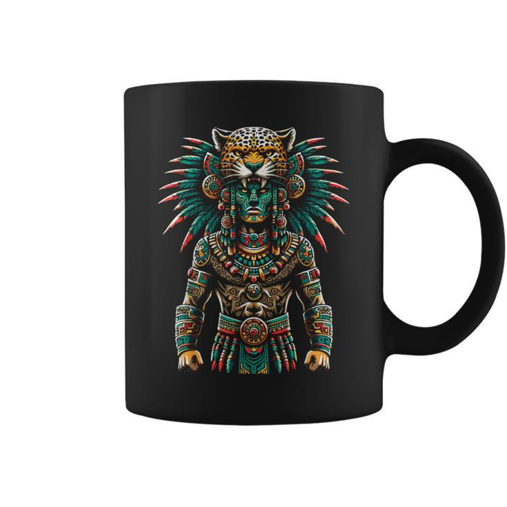 Aztec Jaguar Warrior Aztec Culture Mayan Indigenous Coffee Mug