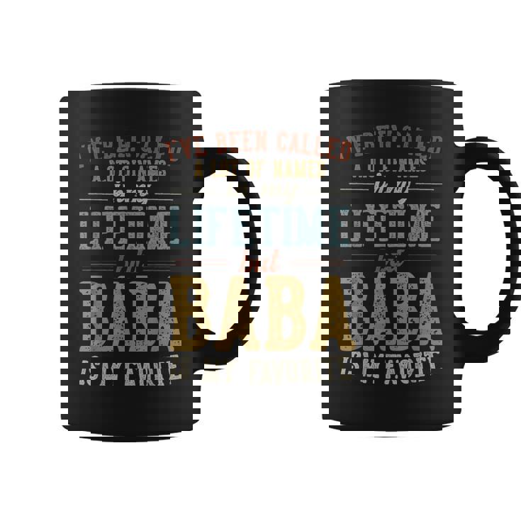 Baba Is My Favorite Name Father's Day Baba Coffee Mug