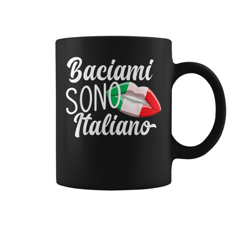 Baciami Sono Italiano Kiss Me Im Italian Italia Italy Coffee Mug