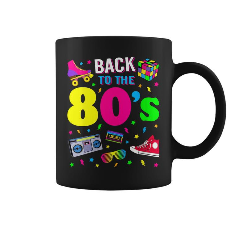 Back To 80'S 1980S Vintage Retro Eighties Costume Party Coffee Mug