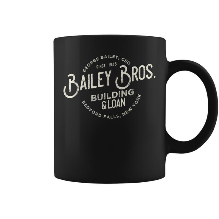 Bailey Brothers Building And Loan Classic George Bailey Coffee Mug