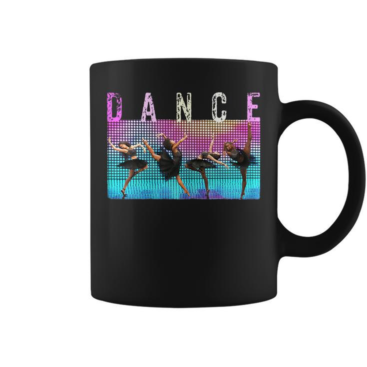 Ballet Dancers African American And Girls Ballerina Coffee Mug