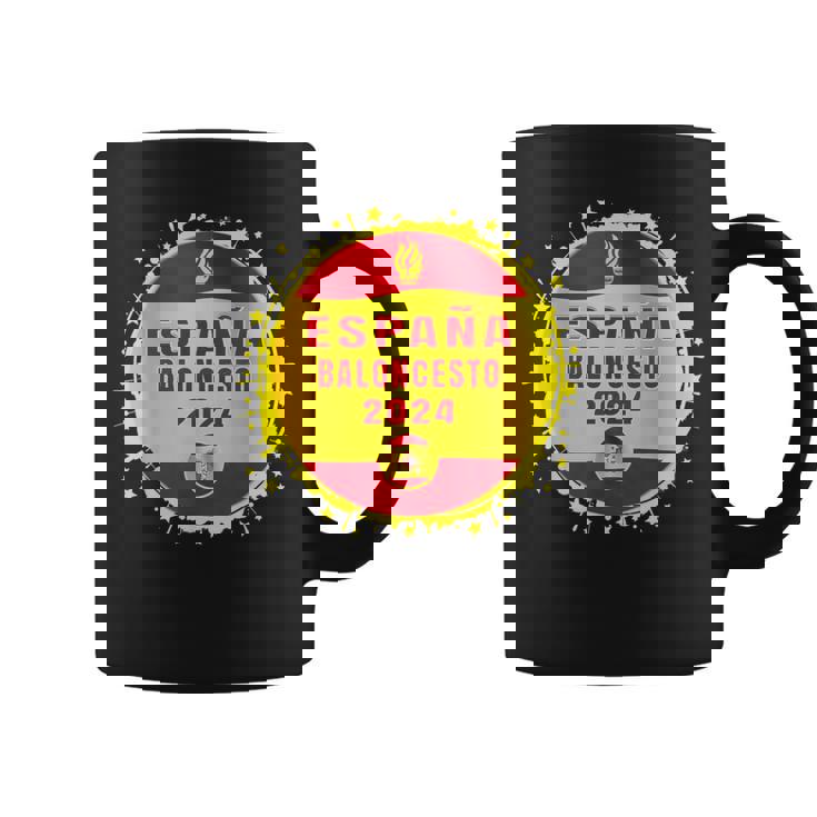 Baloncesto España 2024 Juegos Deerano España 2024 Juegos Taza de café