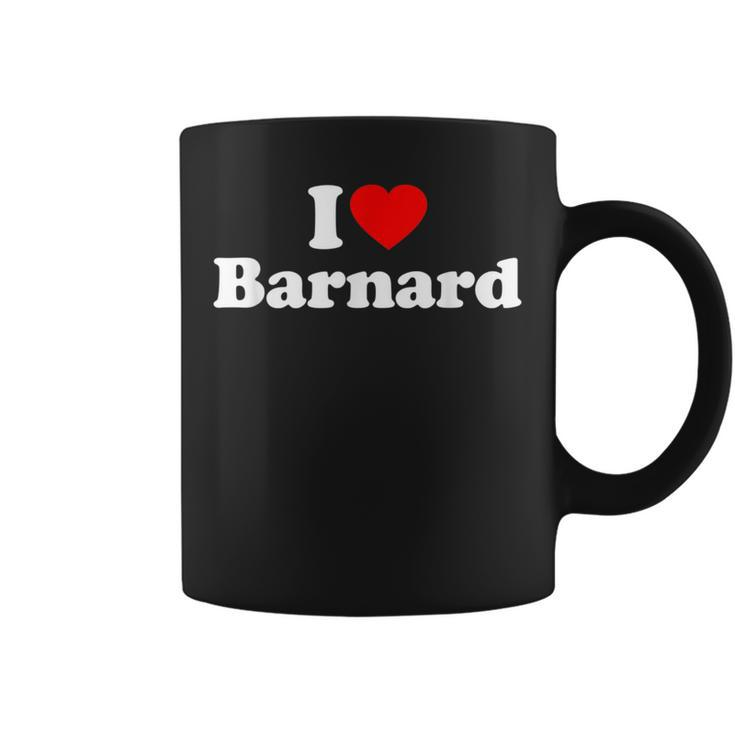 Barnard Love Heart College University Alumni Coffee Mug