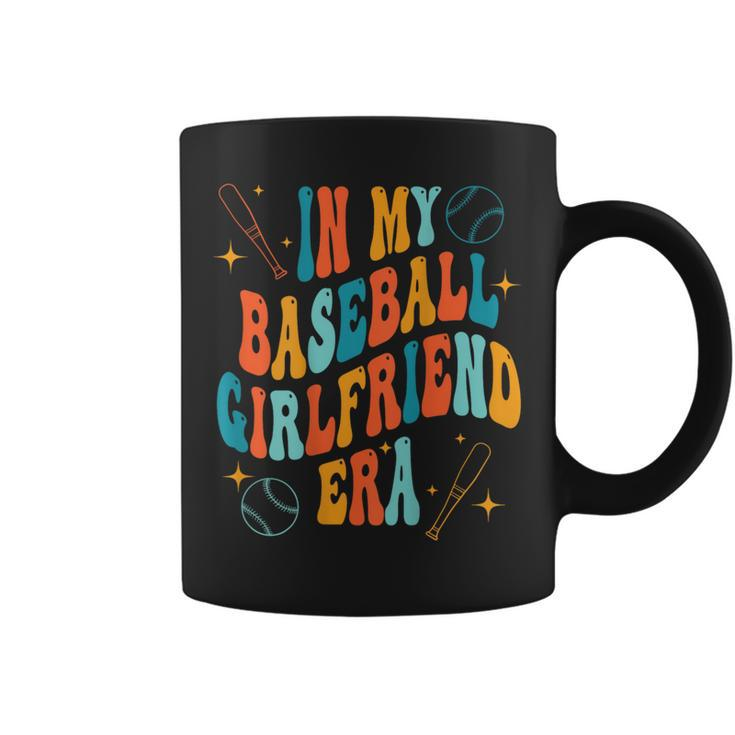 In My Baseball Girlfriend Era Baseball Girlfriend On Back Coffee Mug