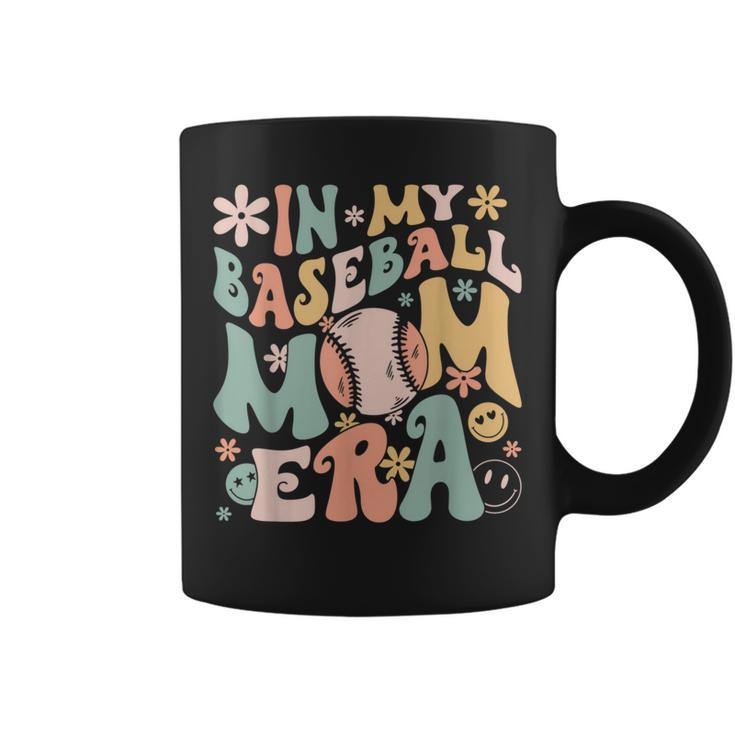 In My Baseball Mom Era Baseball Mama Coffee Mug