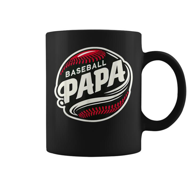 Baseball Papa Baseball Spieler Lustig Baseball Papa Familie Tassen