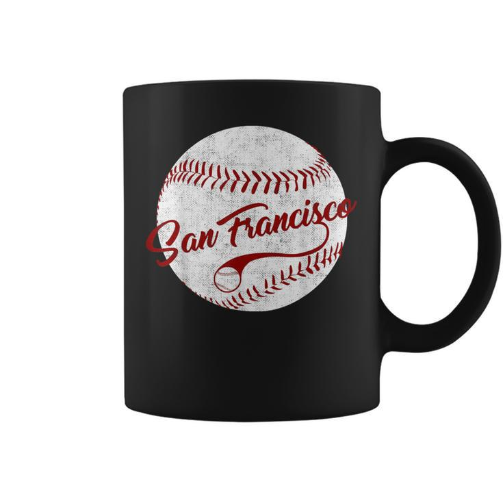 Baseball San Francisco Vintage Giant Ball National Pastime Coffee Mug