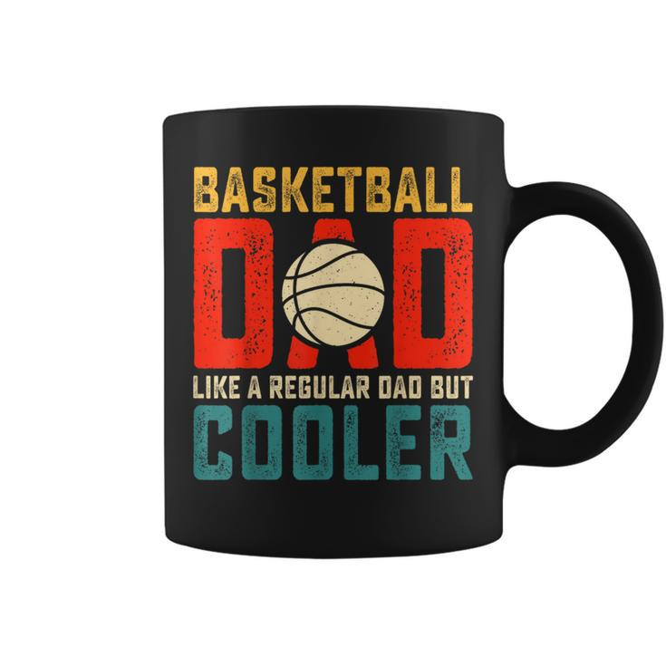 Basketball Dad Present Daddy Father's Day Birthday Christmas Coffee Mug