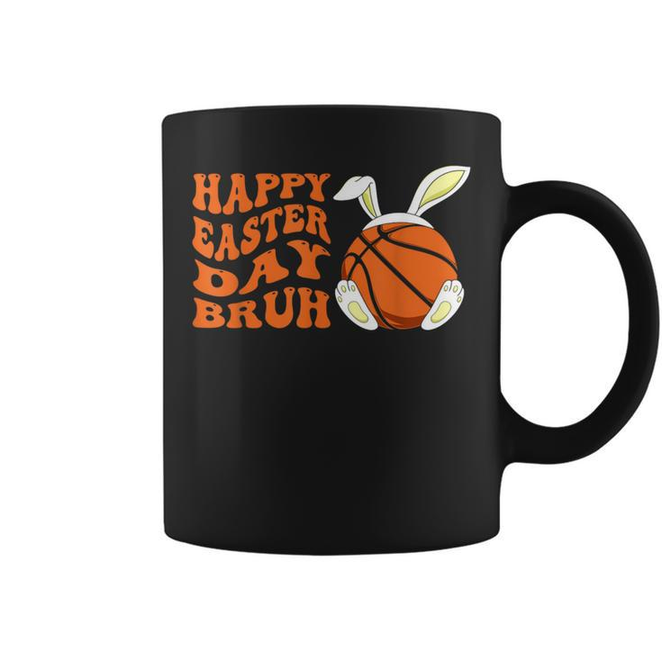 Basketball Easter Rabbit Bunny Happy Easter Day Bruh Coffee Mug