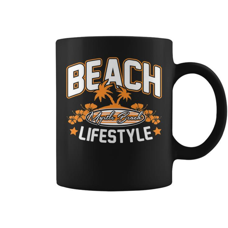 Beach Lifestyle Cute Myrtle Beach South Carolina Pride Love Coffee Mug