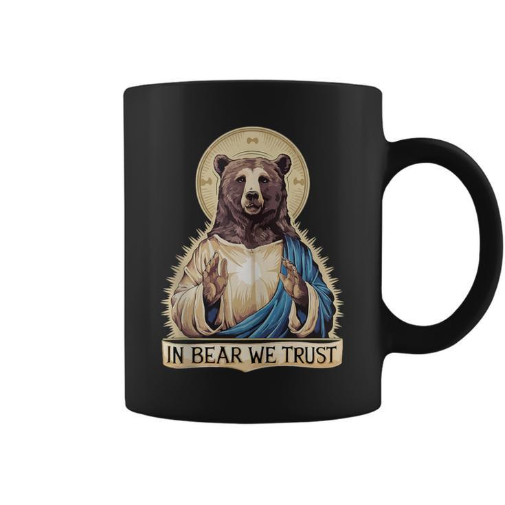 In Bear We Trust I Choose The Bear 2024 Trending Men Coffee Mug