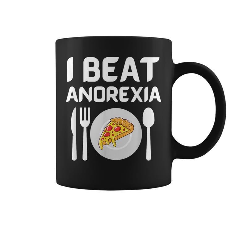 I Beat Survived Anorexia Awareness Coffee Mug