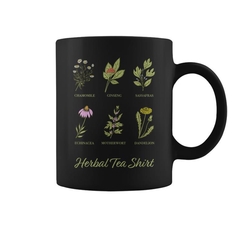 Beautiful Vintage Herb Botanicals Tea Lots Of Colors Coffee Mug