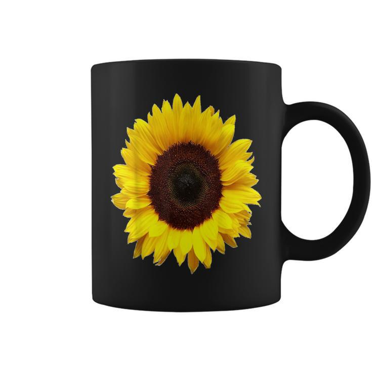 Beautiful Yellow Sunflower Sun Flower Blooms Coffee Mug