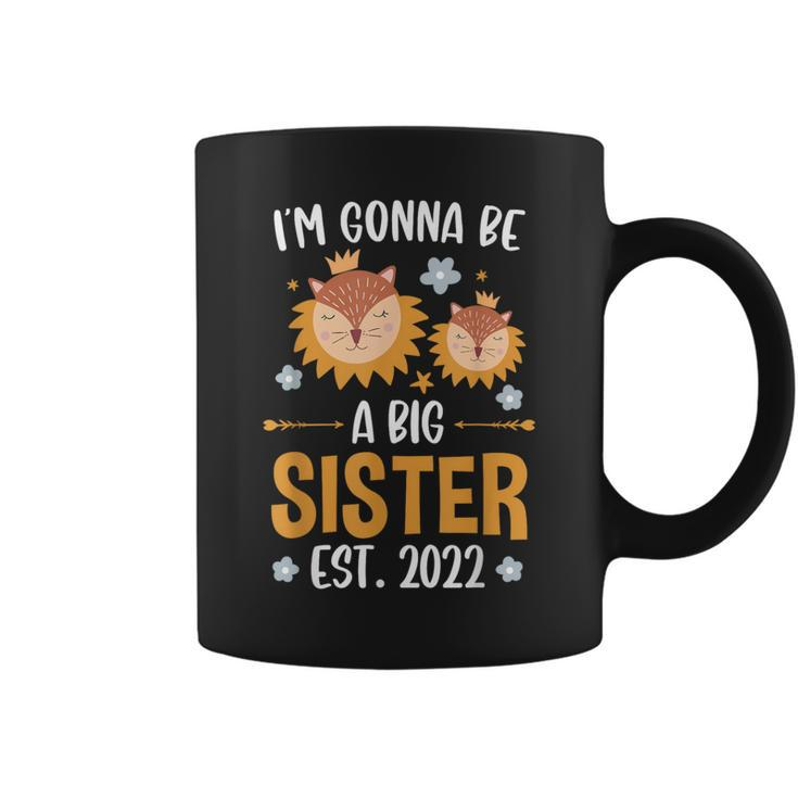 I Become A Big Sister 2022 Lion Coffee Mug