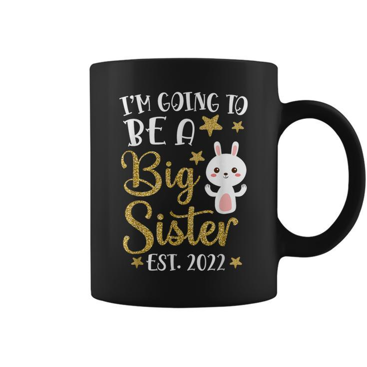 Become Big Sister 2022 Rabbit Coffee Mug