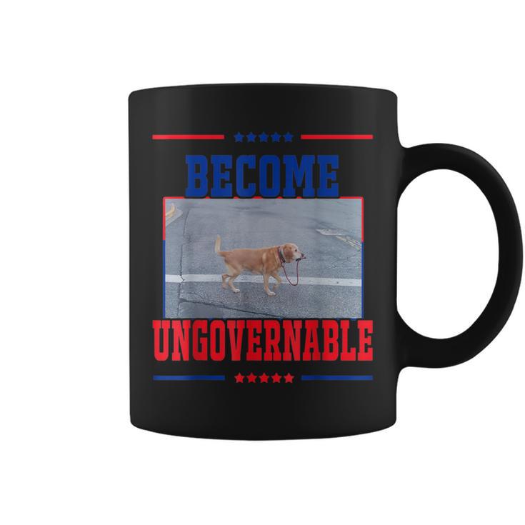 Become Ungovernable Dog Meme Women Coffee Mug