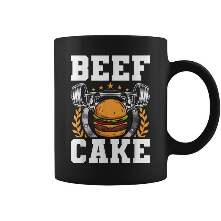 Beefcake Burger For Muscle And Gym Burger Lovers Coffee Mug