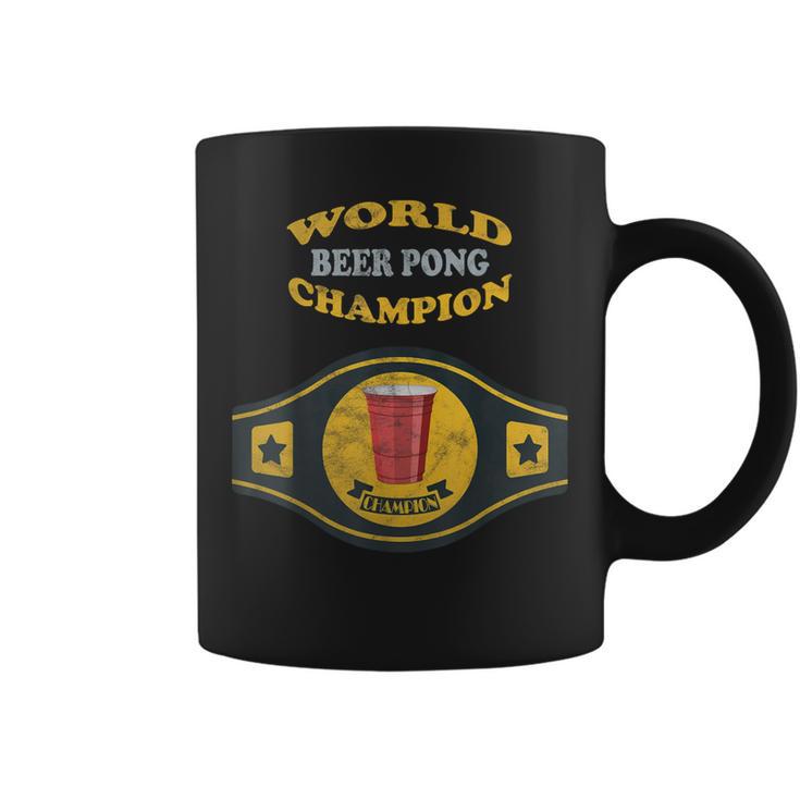 Beer Pong World Champion Vintage Retro Coffee Mug