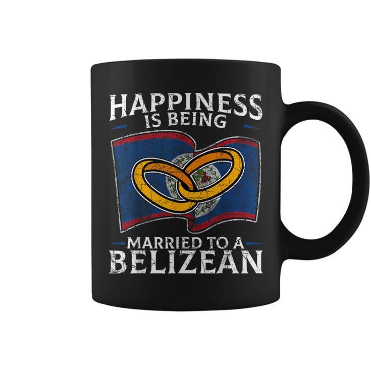 Belizean Marriage Belize Married Flag Wedded Culture Coffee Mug