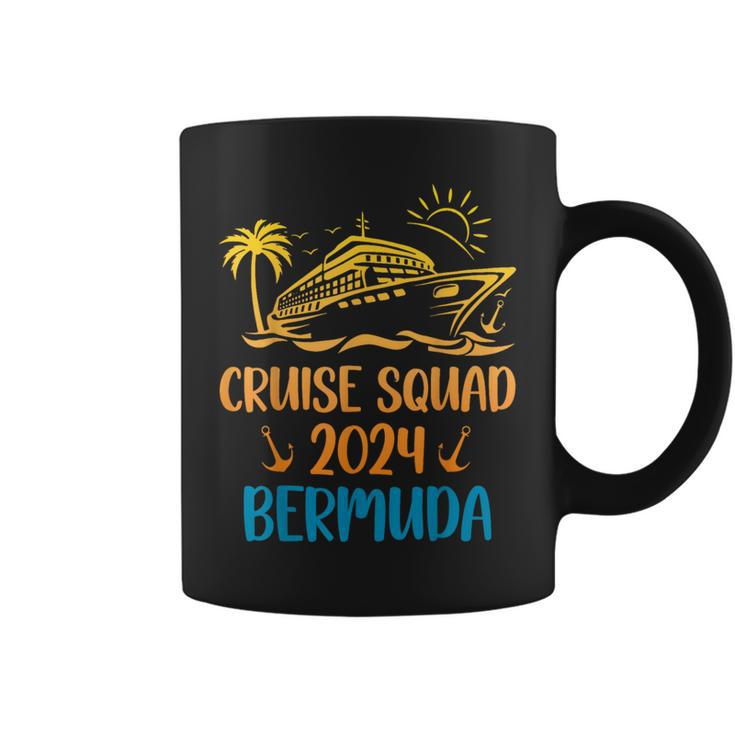 Bermuda Cruise Squad 2024 Family Holiday Matching Coffee Mug