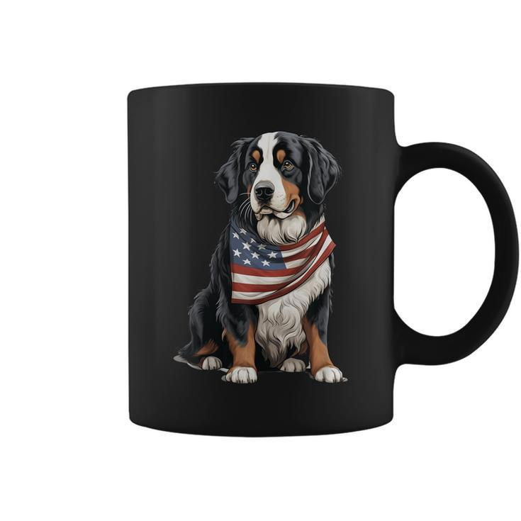 Berner Us Flag Bernese Mountain Dog Owner Mom Dad Women Coffee Mug