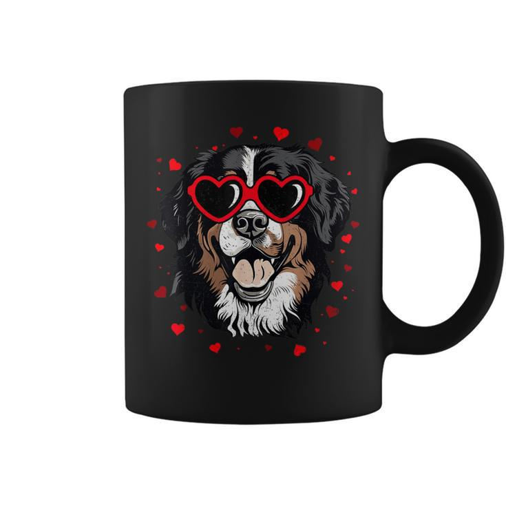 Bernese Mountain Valentine Heart Cute Dog Lovers Coffee Mug