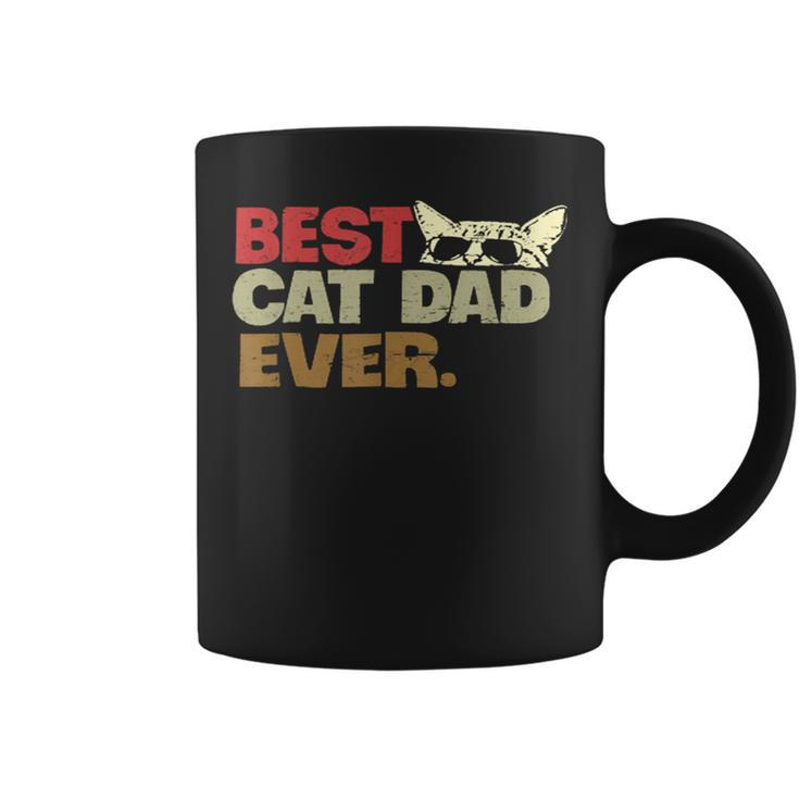 Best Cat Dad Ever Vintage Cat Dady Coffee Mug