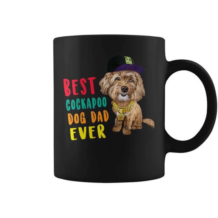 Best Cockapoo Dog Dad Ever Fathers Day Cute Hipster Coffee Mug