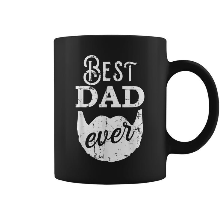 Best Dad Ever For Bearded Daddys Father's Day Coffee Mug