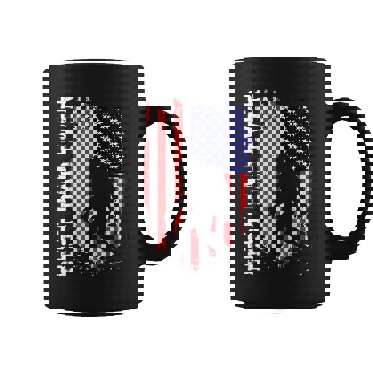 Best Dad Ever Bigfoot Big Foot Sasquatch Father's Day Coffee Mug