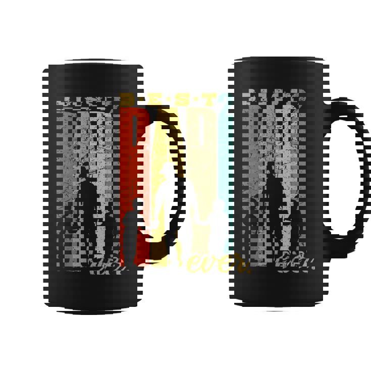 Best Dad Ever Père 2 Fils Papa De Deux Enfants Tasse